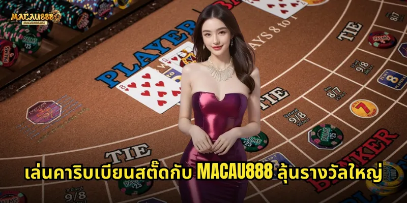 เล่นคาริบเบียนสตั๊ดกับ MACAU888 ลุ้นรางวัลใหญ่